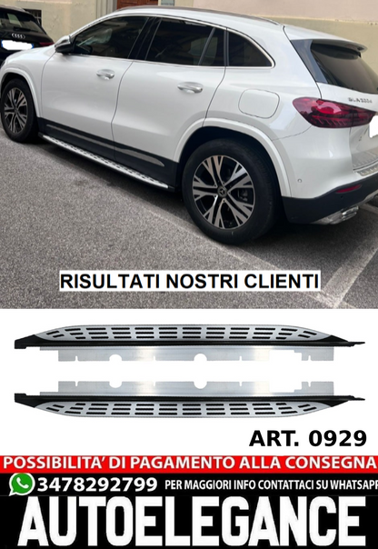 SIDE STEPS UNDER DOOR SUITABLE for MERCEDES GLA H247 from 2019 SUV 