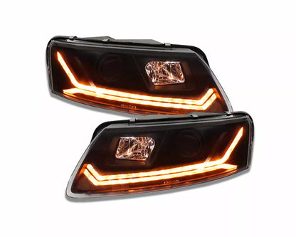 Fari allo xeno per AUDI A6 4F 04-08 LED Luce diurna Frecce Dinamiche