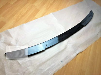 💯Carbon Fiber Rear Spoiler Kit Fit For Audi A6 S6 C8💯