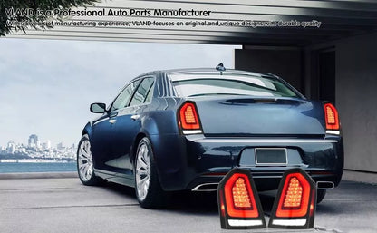 🔥ART.2868 Fanali Posteriori a LED Fumé con Animazione Start-Up – Chrysler 300🔥
