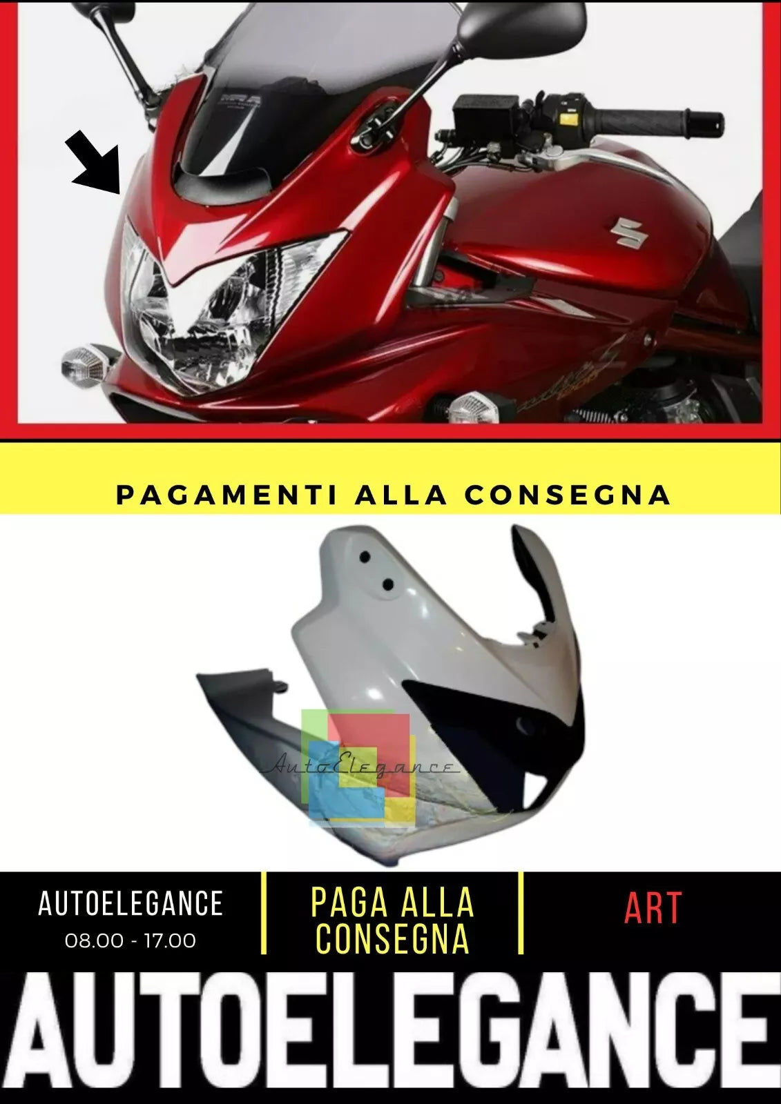 Suzuki GSF 650S BANDIT / 1250S 2005-08 CARENA