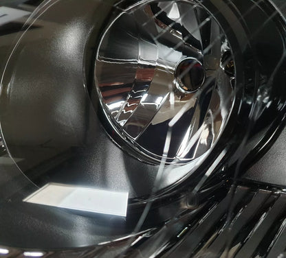 Fanale anteriore nero faro principale per VW Golf 5 03-09 nero Depo