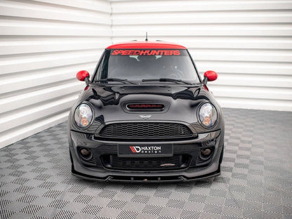💕Splitter  adatto per Mini Cooper JCW R56 nero lucido ABS💕