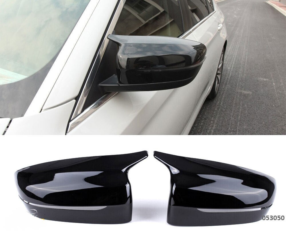 Calotte specchietti nere sportive per cambio per BMW Serie 5 G30 Berlina G31 AUTOELEGANCERICAMBI