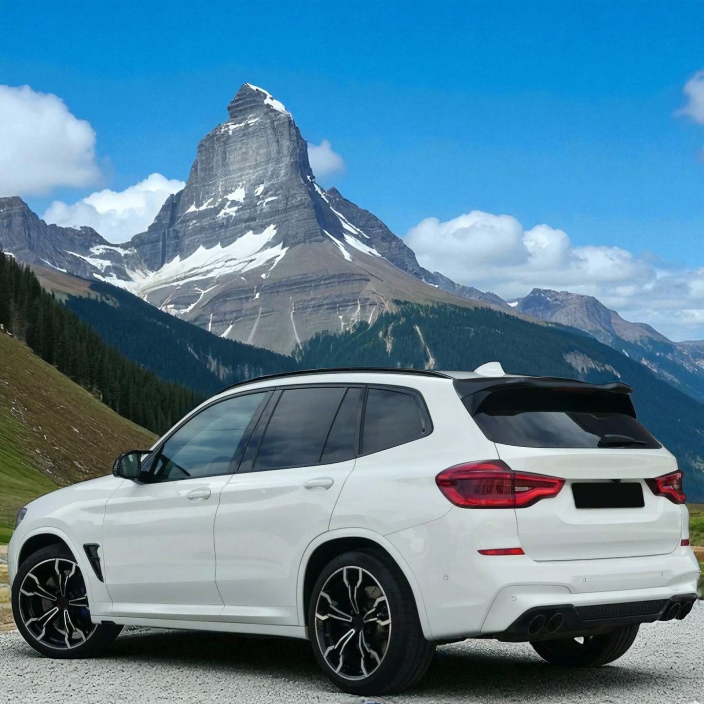 💫 Diffusore Posteriore Sport + Terminali di Scarico -  Adatto per BMW X3 G01💫