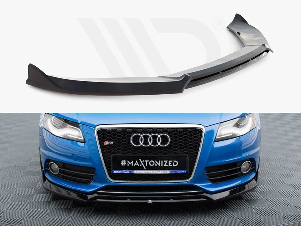 💕 Splitter  adatto per   Audi S4  nero lucido 💕