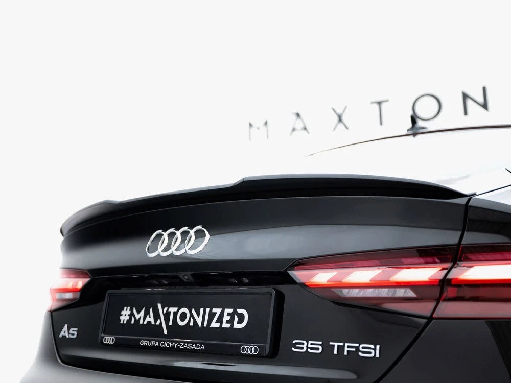 💕  Spoiler   adatto per   Audi A5 F5 S-Line Sportback nero lucido 💕