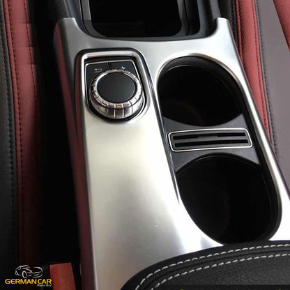 For Mercedes CLA, A and GLA chrome frame cup holder panel center console 