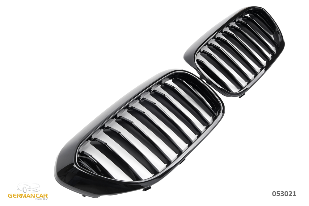 ADATTO BMW SERIE 5 G30 G31 GRIGLIA DEL RADIATORE NERO LUCIDO AUTOELEGANCERICAMBI