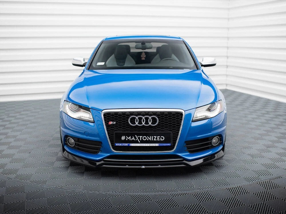 💕 Splitter  adatto per   Audi S4  nero lucido 💕