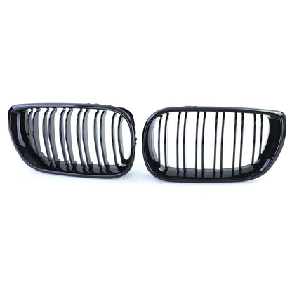 Griglia radiatore sportiva doppia barra performance adatta per BMW Serie 3 01-05