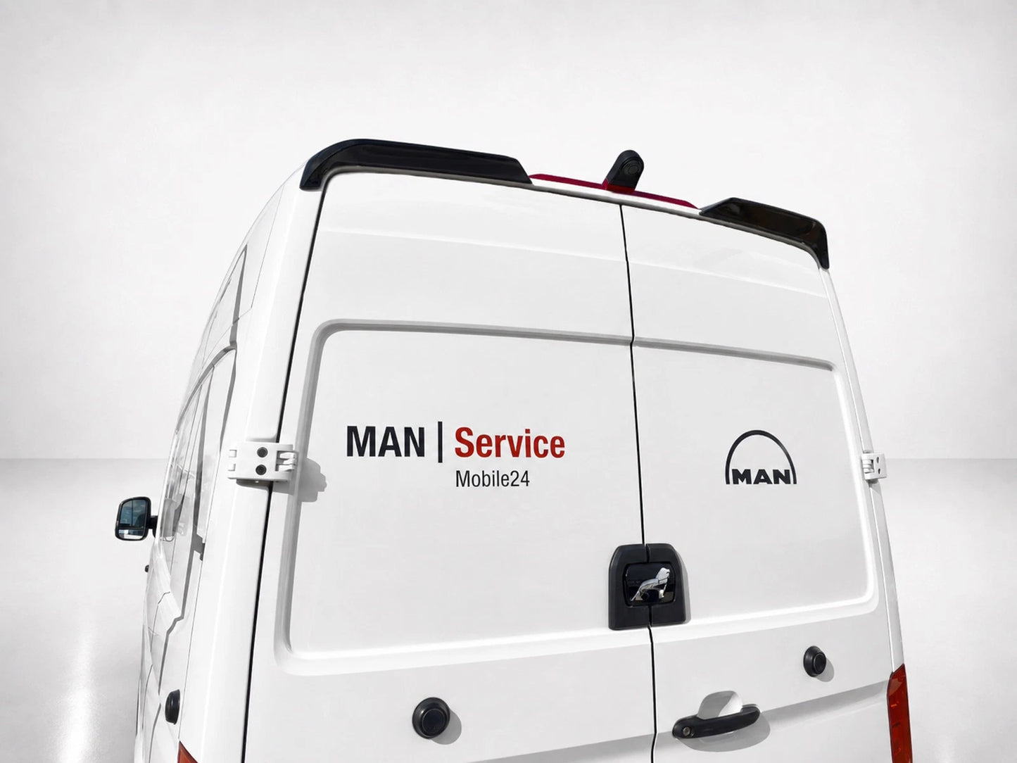👉Spoiler Tetto Posteriore V.2 per VW Crafter MK2 H2/MAN TGE H2 Portelloni👈