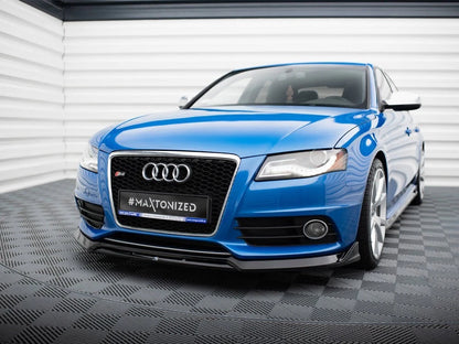 💕 Splitter  adatto per   Audi S4  nero lucido 💕