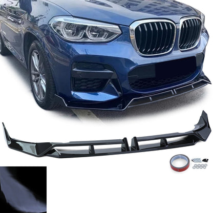Labbro spoiler anteriore Performance nero lucido adatto per BMW X3 G01 dal 21-