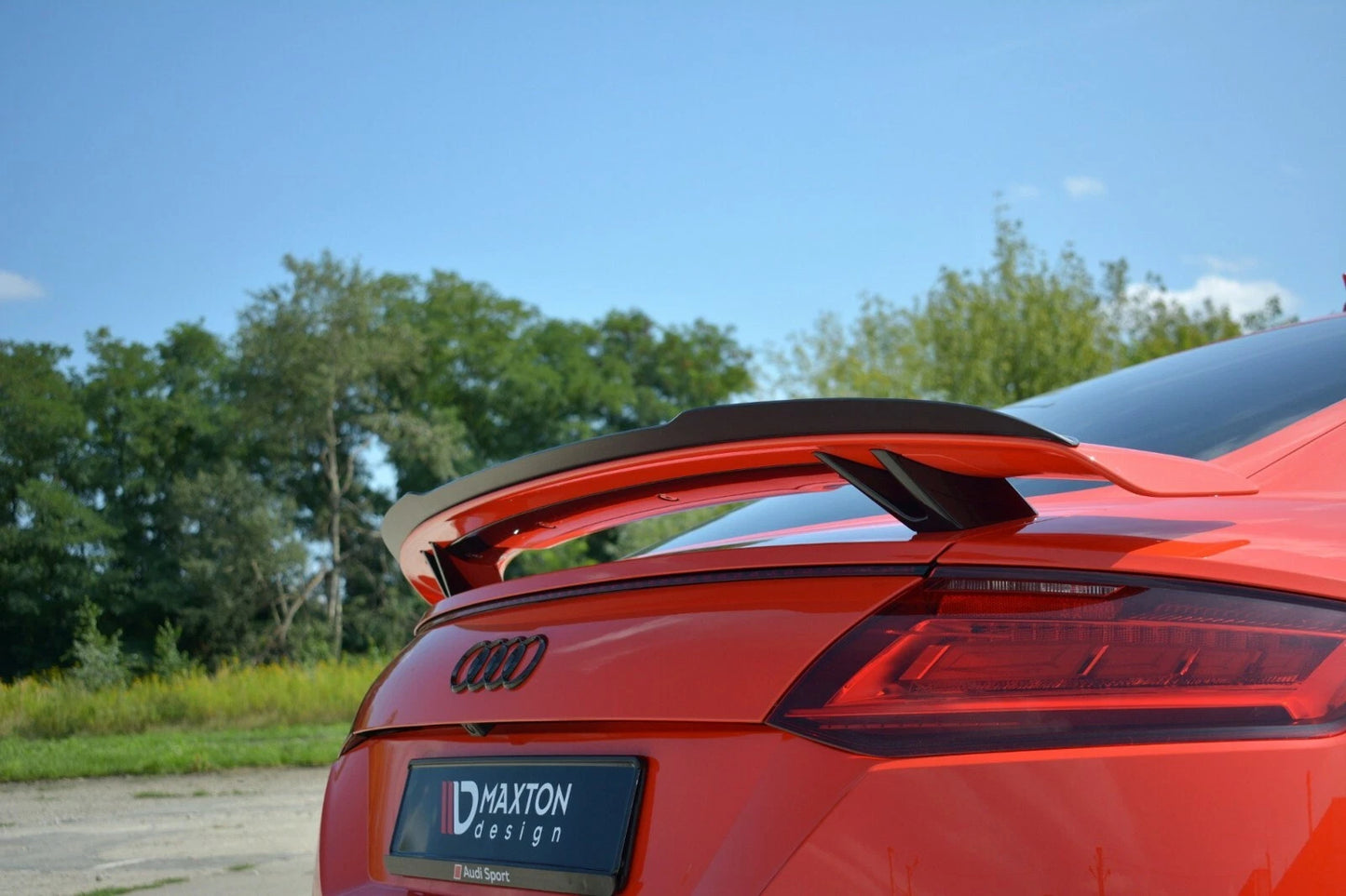 💕Spoiler   adatto per  Audi TT Mk3 (8S) RS nero lucido 💕