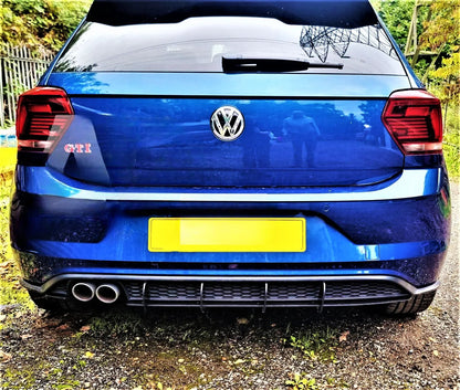 😎Diffusore posteriore adatto per VW Volkswagen Polo MK6 GTI AW2018+😎