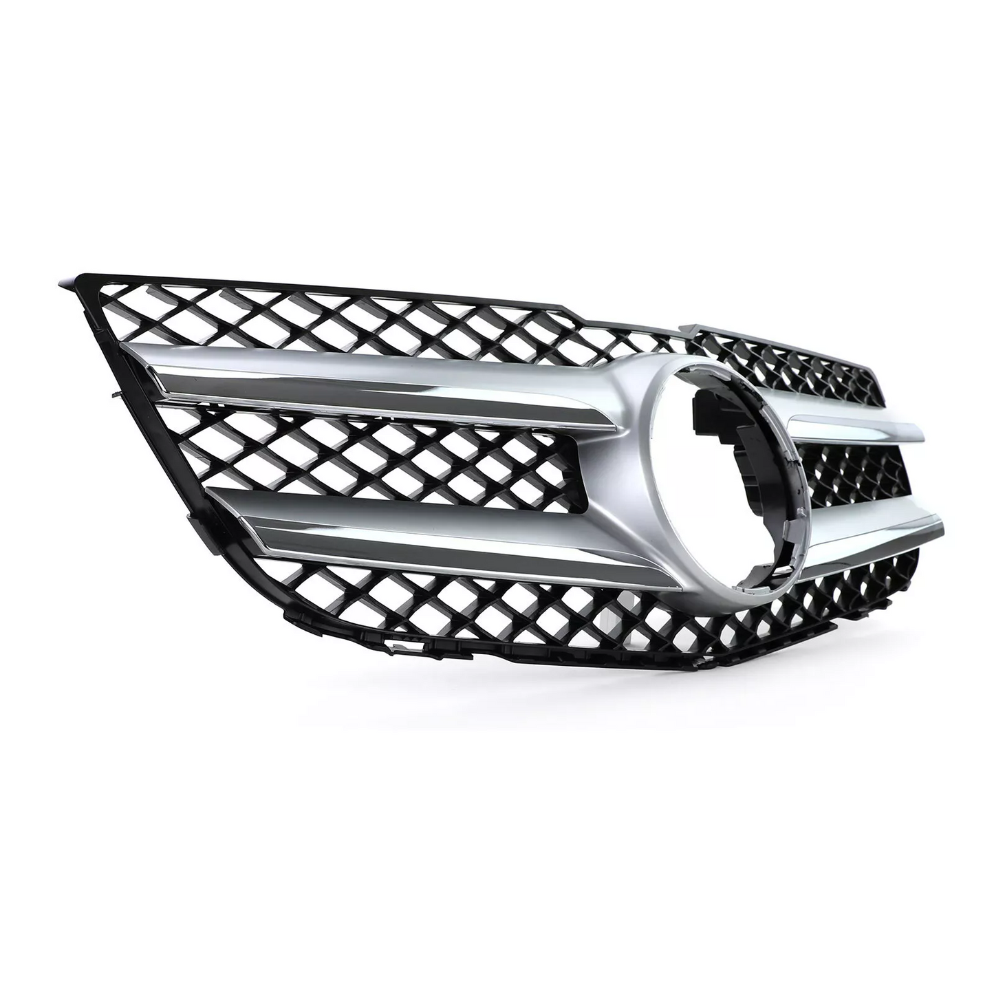 💕Griglia Sport Nero Argento adatto per Mercedes GLK X204 Facelift 12-15💕