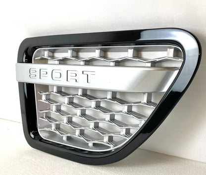 Front Grille for Range Rover Sport L320 (05-09) Autobiography Look Silver Black