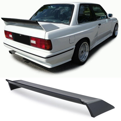 Rear Spoiler Rear Wing Evo Sport Look ABS for BMW 3 Series 82-92 