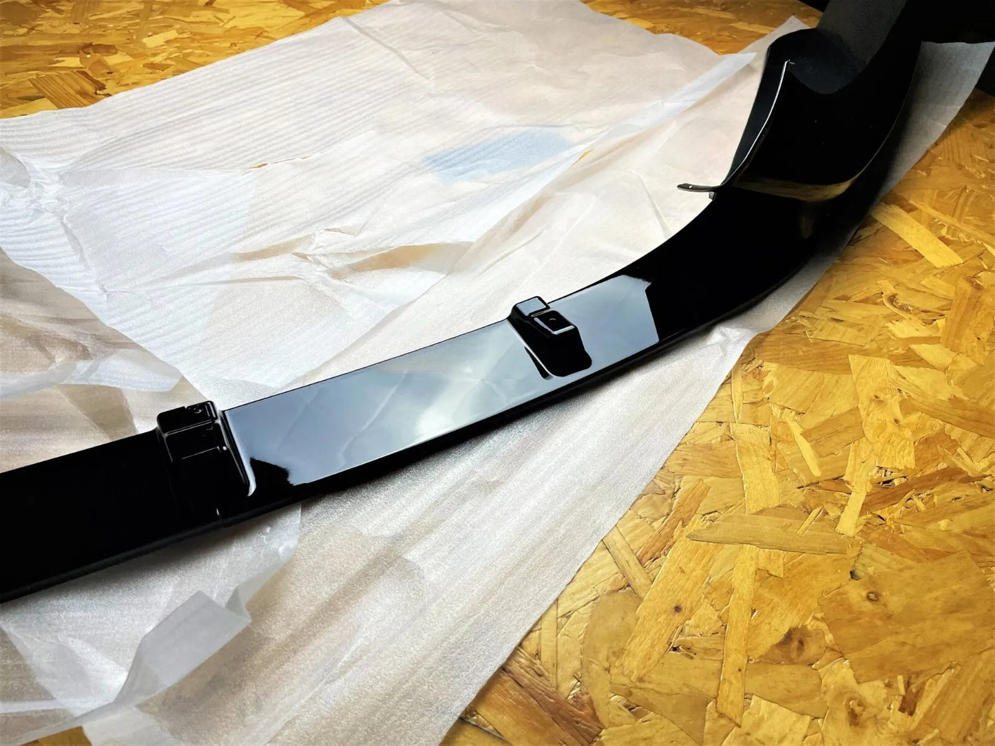 😎KIT Gloss Black Splitter Suitable For BMW 1 Series F20 F21 LCI 15-19😎