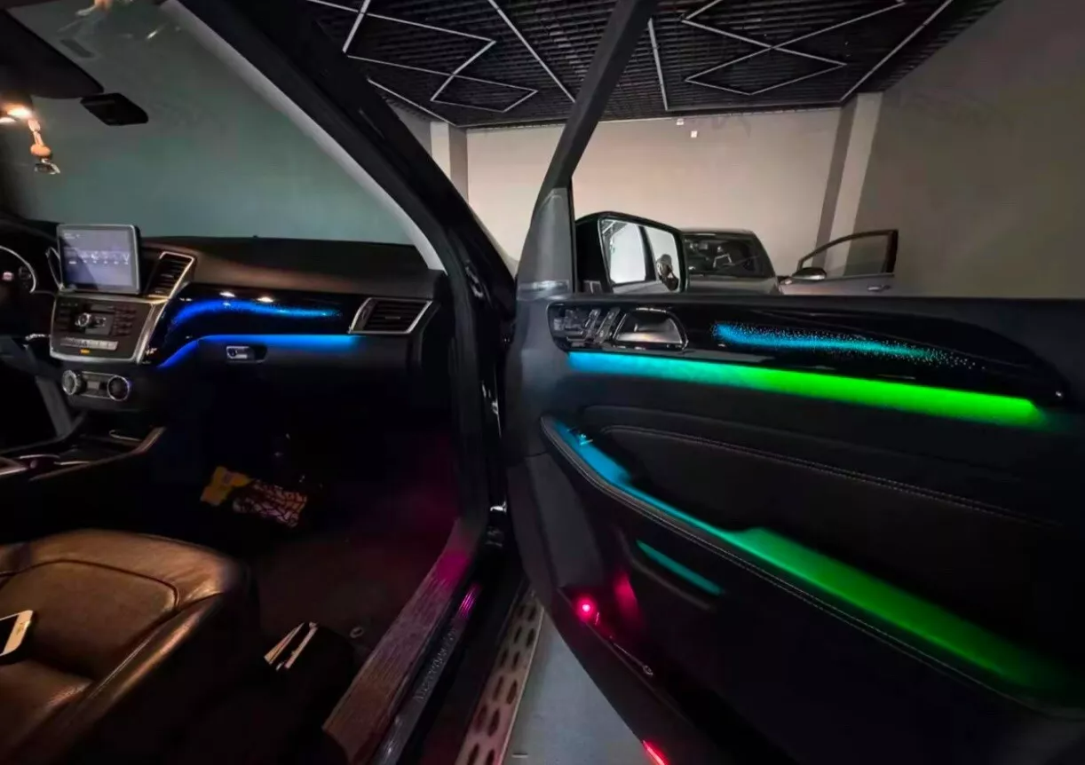 💕Kit aggiornamento 64 colori illuminazione ambiente Mercedes GLE W166 X166💕