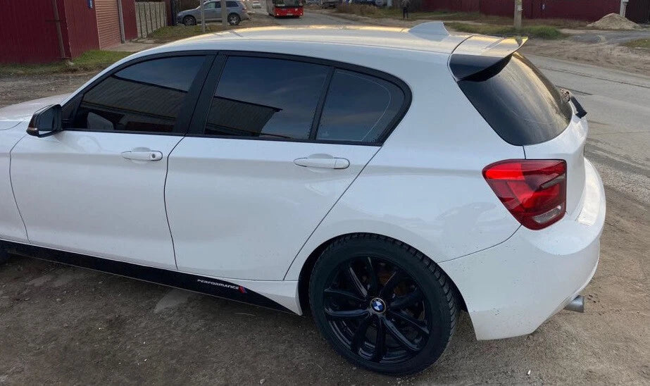 💕SPOILER POSTERIORE ADATTO PER BMW SERIE 1 F20 F21 11-19 M SPORT NERO LUCIDO💕