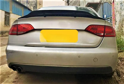 💯Carbon Fiber Rear Spoiler Fit For Audi A4 B8 Sedan 08-16💯 