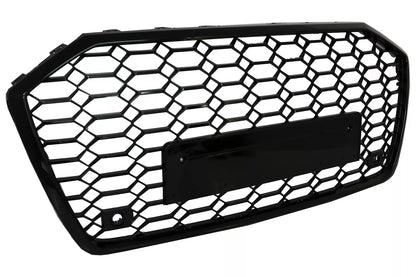 ⭐Paraurti Anteriore Griglia per Audi A6 C8 4K 18-2020 RS6 Design Calandra PDC⭐