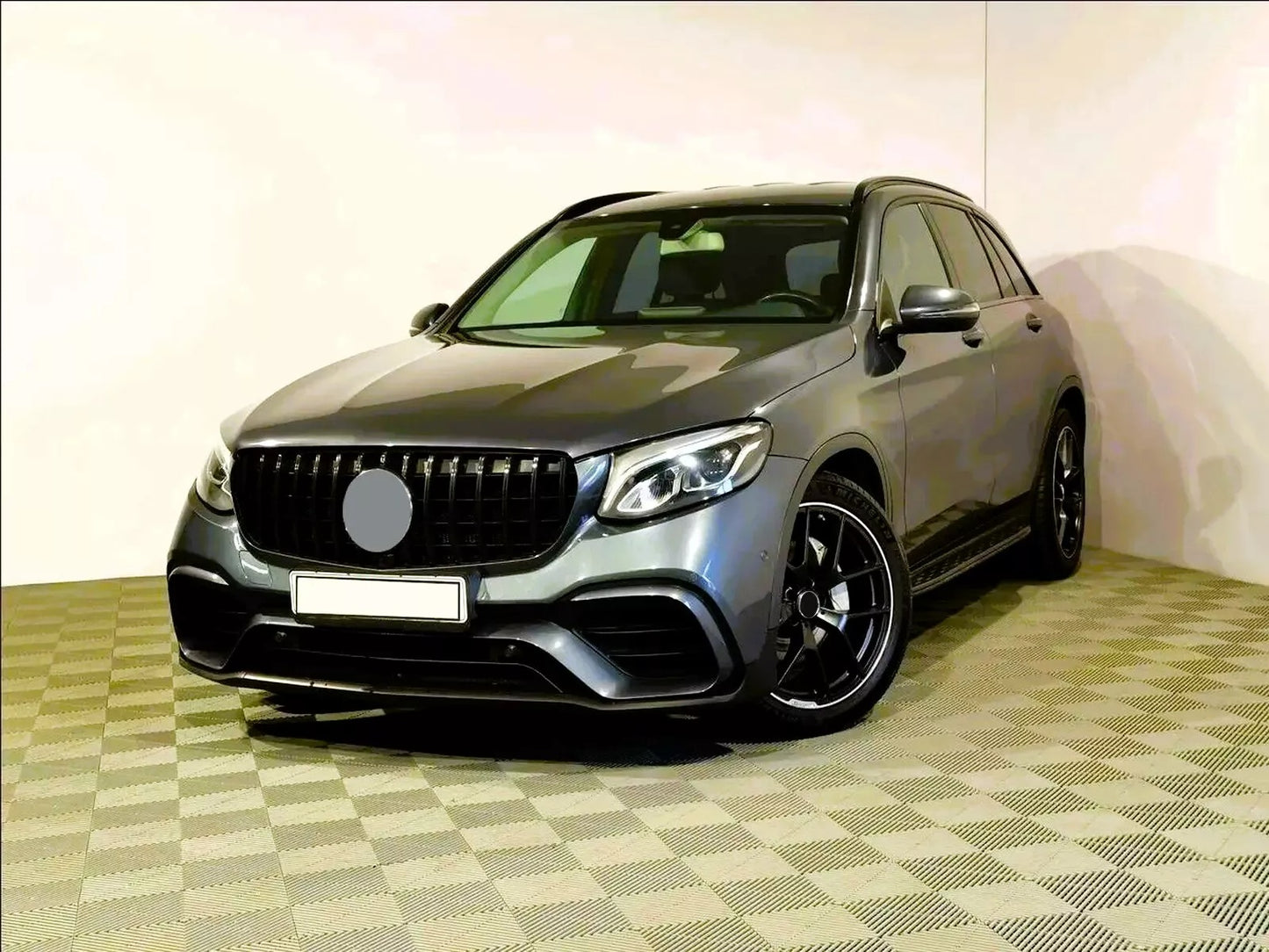 ✨Glossy Black GTR Grille SUITABLE FOR Mercedes GLC Class W253✨