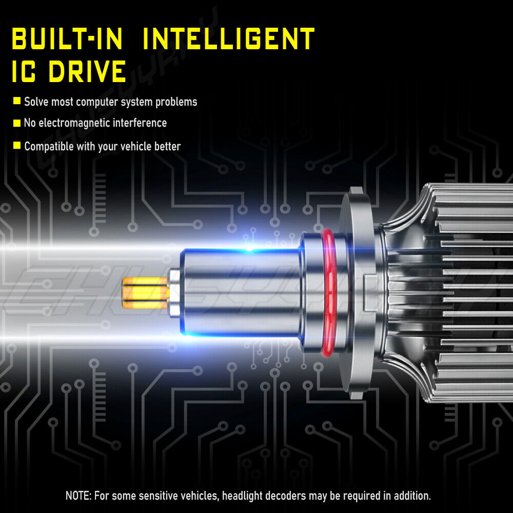 For Honda Accord 2008-2017 LE High/Low Beam Headlight Bulb Kit 