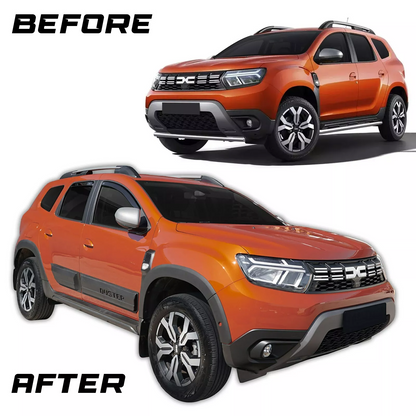 ART.2514  Kit Protezione + Parafanghi Adatti Per Dacia Duster 2 2017 +