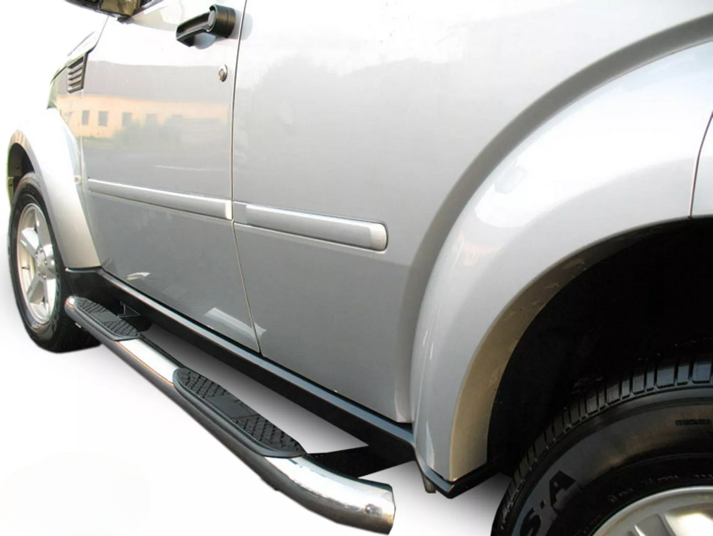 ART.2510  Pedane Inox Dodge Nitro 2007-2012