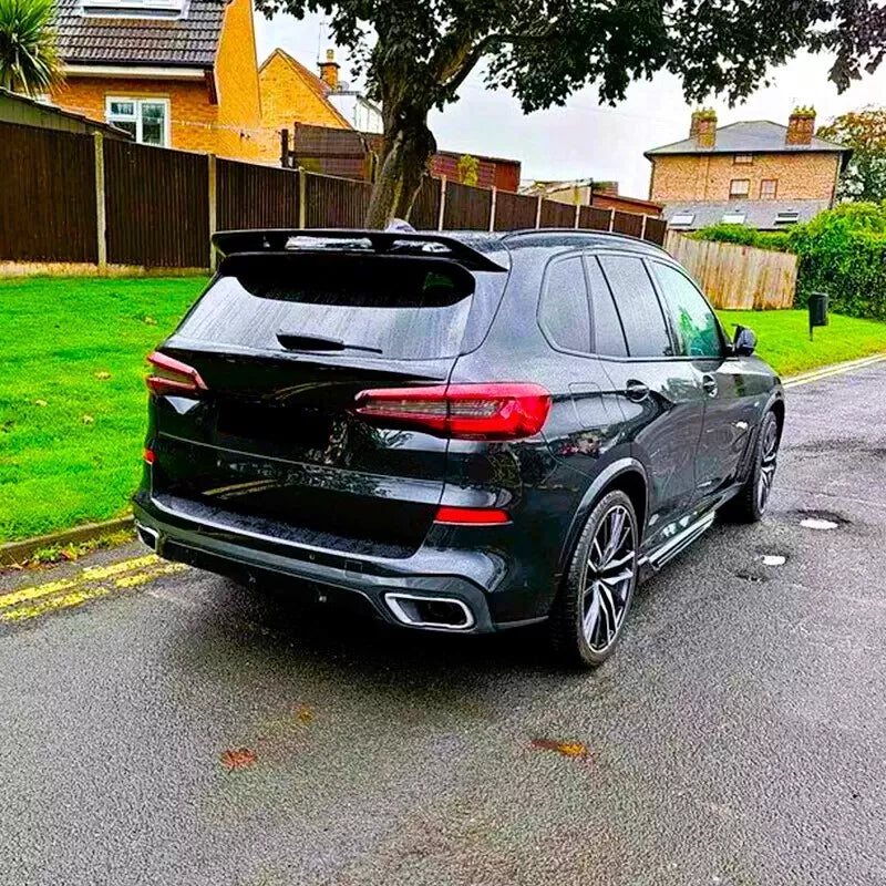 🖤KIT Spoiler Nero Lucido Adatto Per BMW X5 G05 X5M F95 M50 2018+🖤