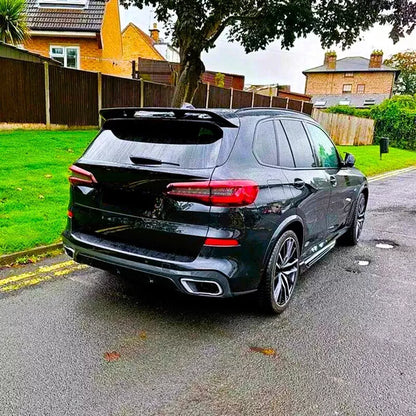 🖤KIT Spoiler Nero Lucido Adatto Per BMW X5 G05 X5M F95 M50 2018+🖤