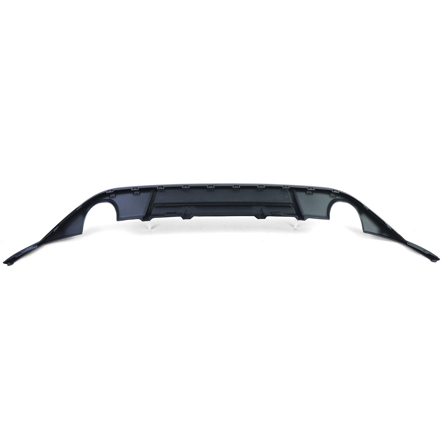 Rear Diffuser Single Pipe Both Sides Gloss Black for VW Golf 7 GTI 13-17 
