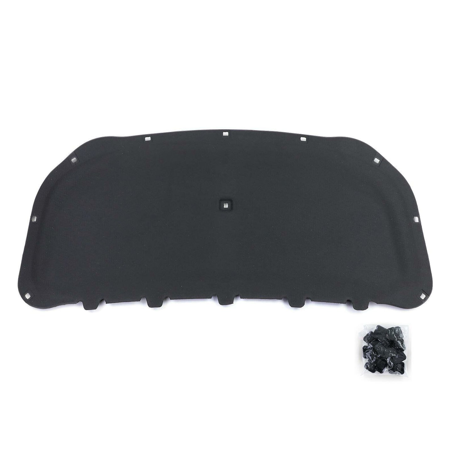 Tappetino isolante cofano con clip per VW Touran 1T3 Caddy 2K 2C 10-15
