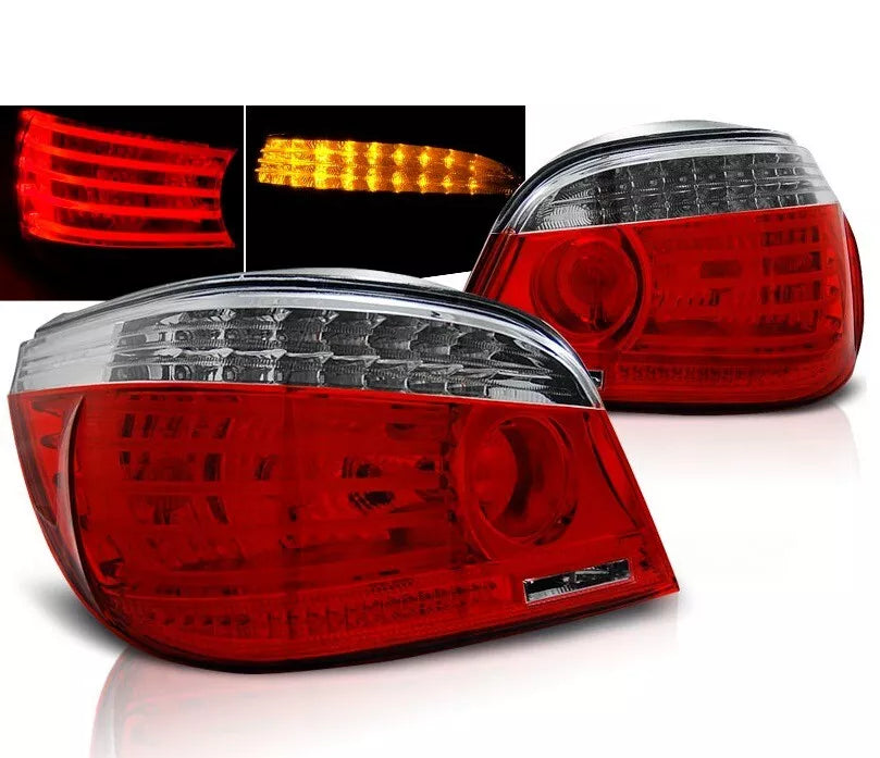 Luci posteriori LED per Serie 5 BMW E60 berlina 2003/2007 rosso nuovo set
