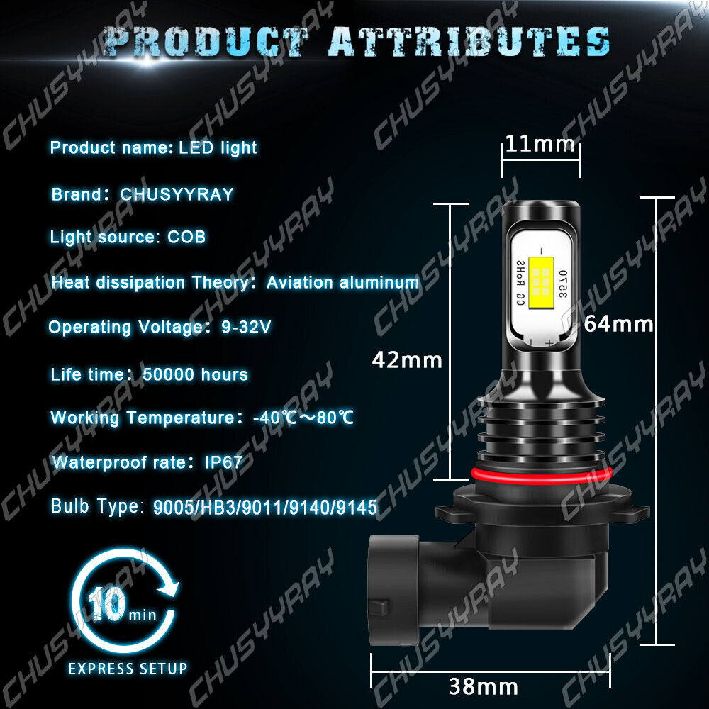 led kit Bulbs suitable for For Toyota RAV4 2013 2014 2015