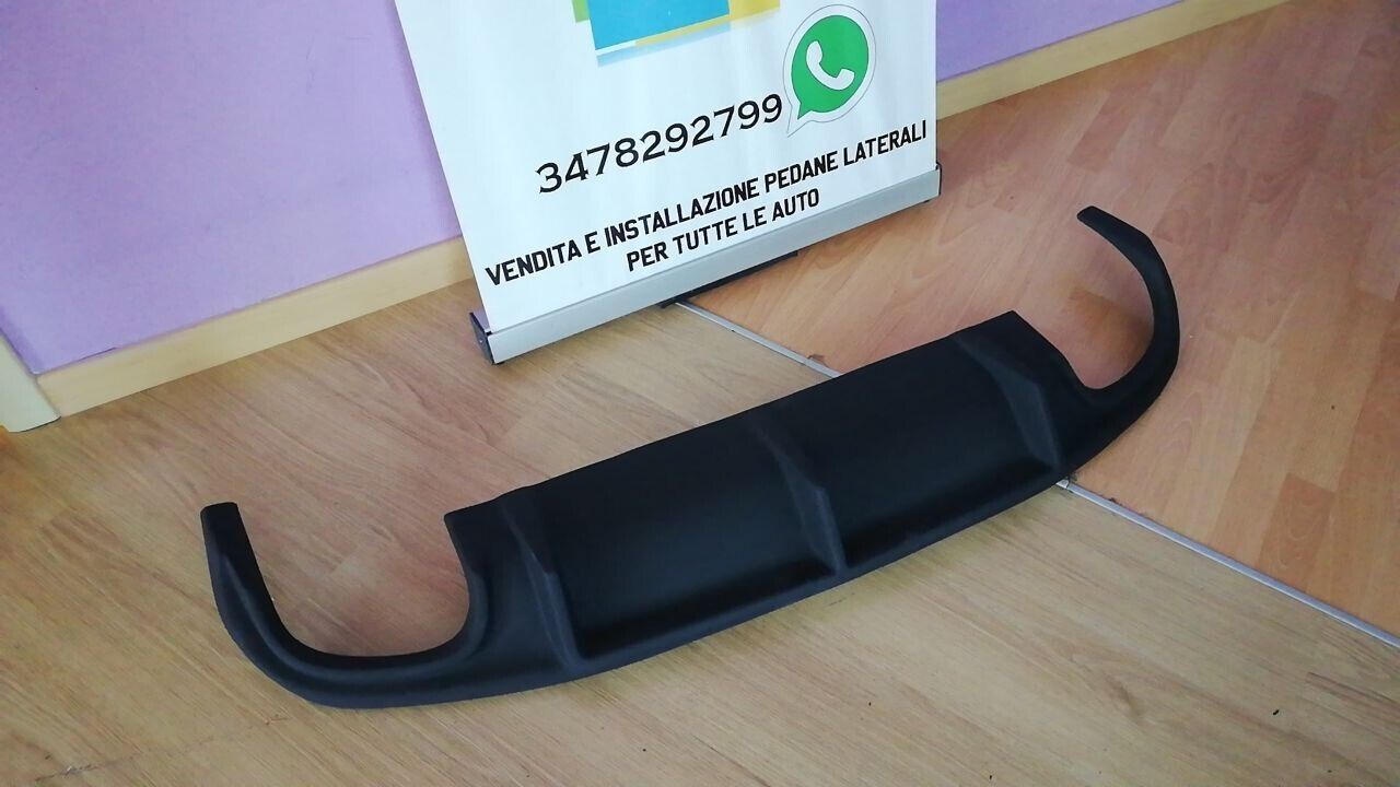 DIFFUSORE ADATTO PER AUDI A5 2007-2011 COUPE STANDARD 2+2 LOOK DTM GREZZO