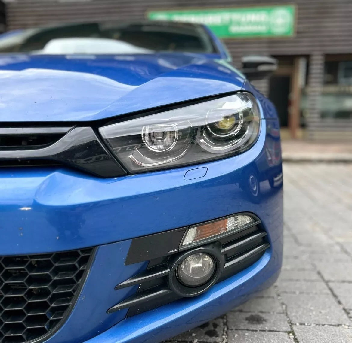 Faro proiettore full led per vw scirocco 3 08-18 indicatore di direzione dinamico alogeno