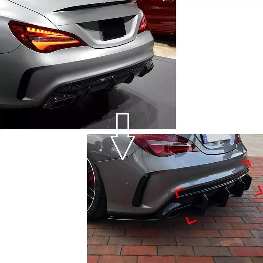 🤩DIFFUSORE ADATTO PER  Mercedes C117 X117 CLA 45 AMG🤩