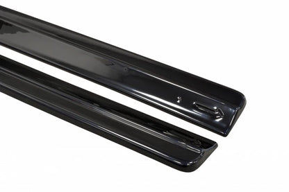 💕 Sotto minigonne  adatto per   Audi S8 D4   nero lucido 💕