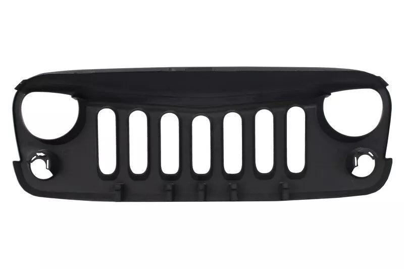 💎Paraurti metallo per Jeep Wrangler Rubicon JK 07-17 Fendinebbia Griglia Nero💎