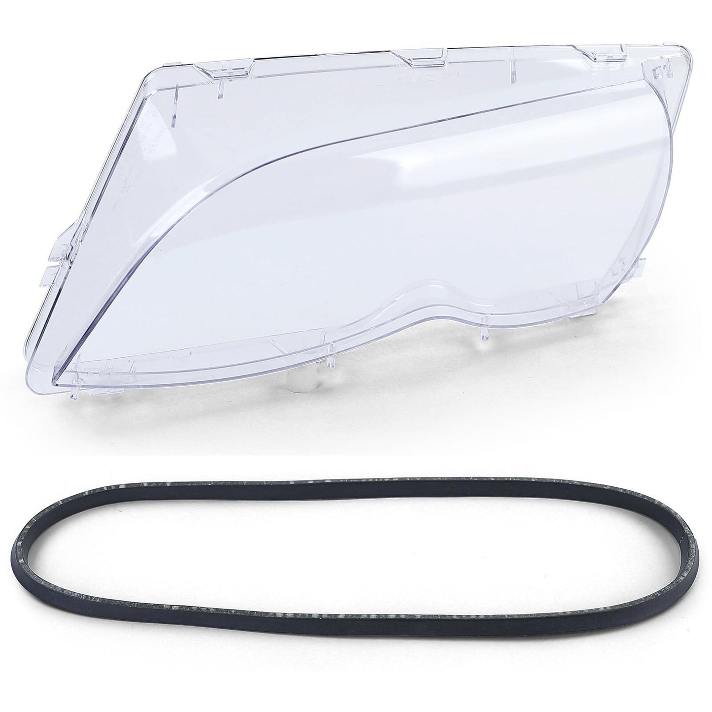 Divaricatore vetro faro sinistro adatto per BMW Serie 3 E46 Limo Touring 01-05-