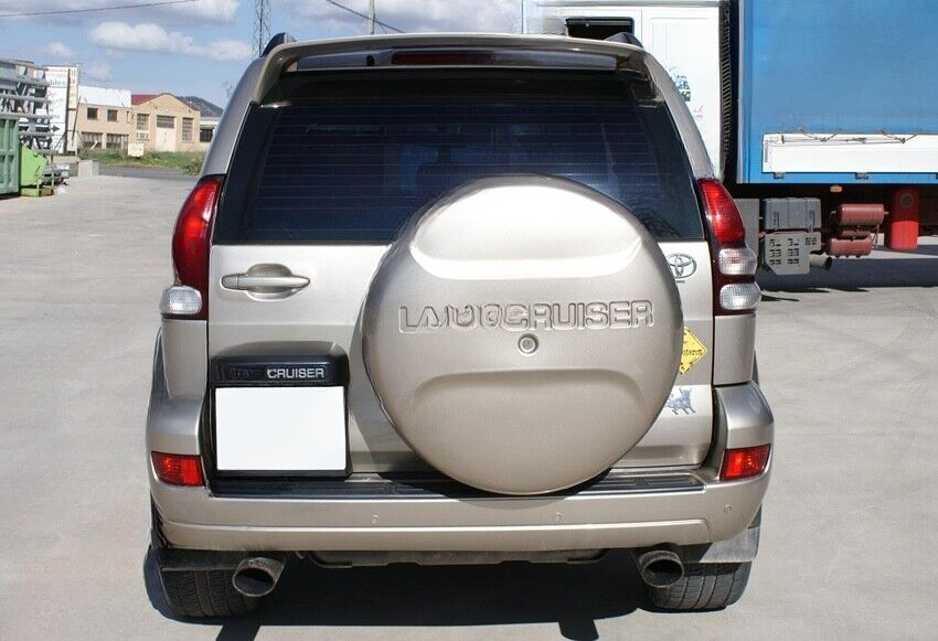 SPOILER PER TOYOTA LAND CRUISER J12 120 125 ( 2002-2010 )