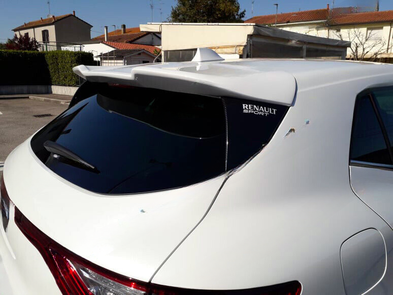SPOILER POSTERIORE RENAULT MEGANE 4 RS STILE - PER MODELLO STANDARD
