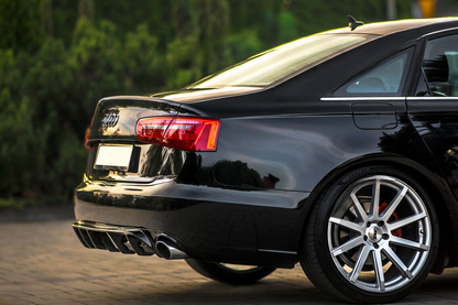 DIFFUSORE ADATTO PER AUDI A6 C7 2011-2014 ( non per S-Line )