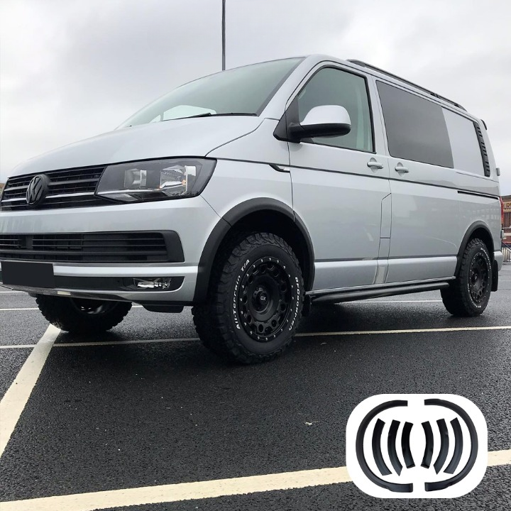 Strisce protettive per passaruota adatto per VW Transporter T6 2015-2019 8 pz. PROMO