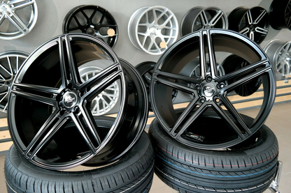 ADATTO per per BMW 3 5 6 e F Serie CERCHI IN LEGA 19 inch 5x120 FORZZA BOSAN