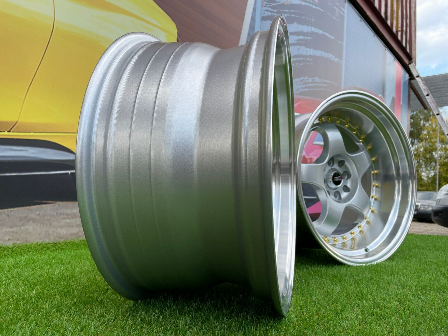 ADATTO PER BMW E30 CERCHI IN LEGA 17 inch 4X100 8.5J + 10J Lavoro S1 style